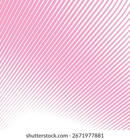 Pink stripes line abstract background design with modern aesthetic minimal