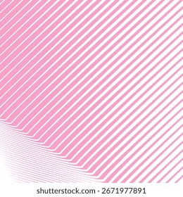 Pink stripes line abstract background design with modern aesthetic minimal