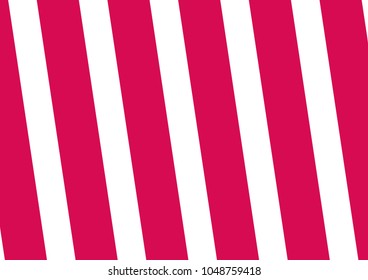 Pink stripes on white background. Striped diagonal pattern Vector illustration  Christmas background or winter theme Background with slanted lines