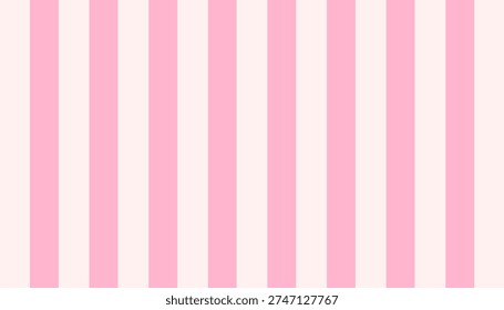 Pink stripes pattern background in retro style. Vector illustration.