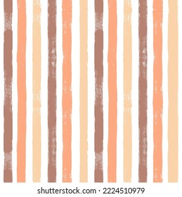 Pink stripes pattern, vector girly stripe seamless background, childish pastel brush strokes. cute baby paintbrush lines backdrop