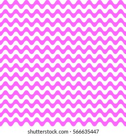 pink stripes. wavy lines of white color. abstract background. vector illustration.