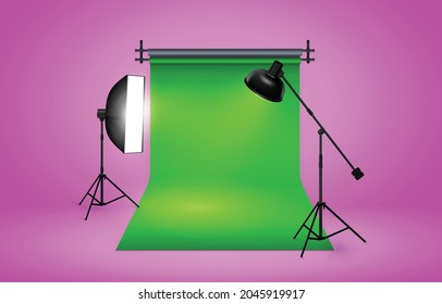Pink studio background high quality
