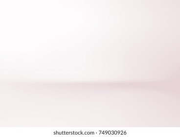Pink studio room background. Used for display or montage your products - Vector