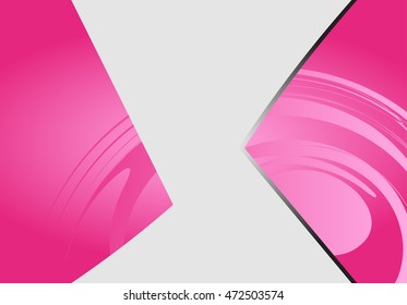 Pink style background
