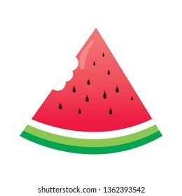 Pink summer watermelon