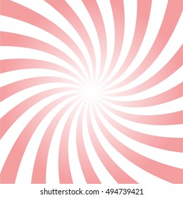 Pink Sun Burst, Sun Rays Background Vector illustration