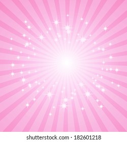 pink sunbeams grunge background