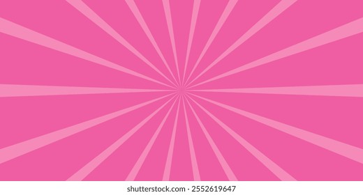 Pink Sunburst Background. Starburst Pattern