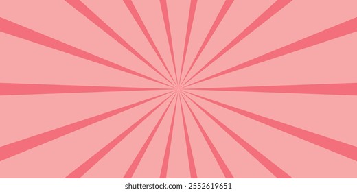 Pink Sunburst Background. Starburst Pattern