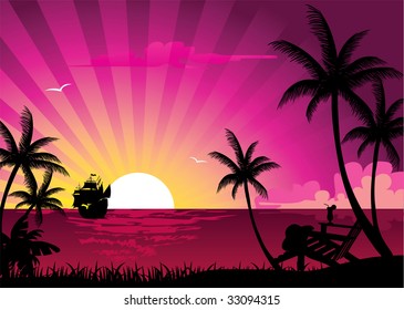 Pink Sunset