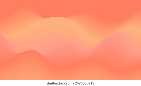 Pink sunset soft color abstract wave background. Modern design template for web cover	