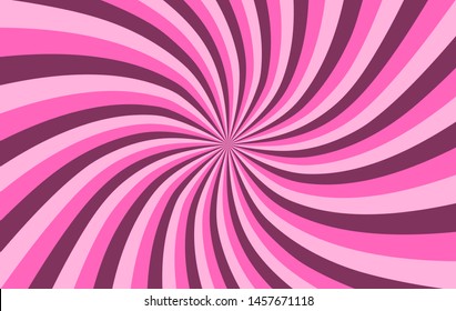 Pink sunshine colorful vector background. Abstract sunburst design wallpaper for template business social media advertising. sweet candy pop