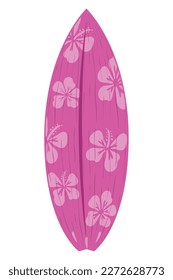 pink surfboard sport equipment icon