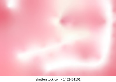 Pink sweet pastel blurred vector background. illustration abstract colorful gradient wallpaper texture for website design, banner business social media advertising.