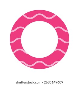pink swim float. A floating device used in water. Perfect for summer and tropical climates.