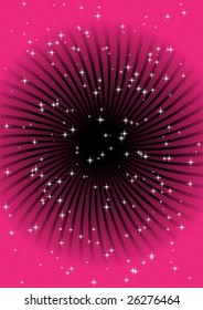 Pink swirl