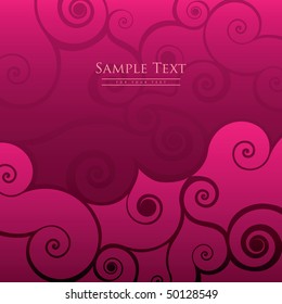 pink swirl background
