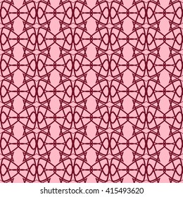 Pink swirl pattern. Floral background