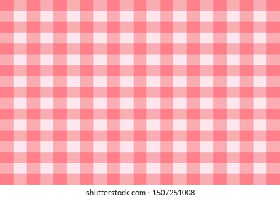 Pink Tartan pattern on white background. Use for your design.