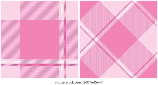 Pink Tartan Pattern Seamless. Sweet Checker Pattern for Shirt Printing,clothes, Dresses, Tablecloths, Blankets, Bedding, Paper,quilt,fabric and Other Textile Products.