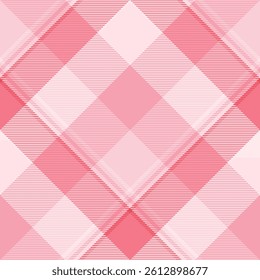 Pink Tartan Pattern Seamless. Sweet Checker Pattern for Shirt Printing,clothes, Dresses, Tablecloths, Blankets, Bedding, Paper,quilt,fabric and Other Textile Products.