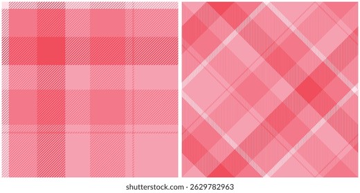Pink Tartan Pattern Seamless. Sweet Checker Pattern for Shirt Printing,clothes, Dresses, Tablecloths, Blankets, Bedding, Paper,quilt,fabric and Other Textile Products.