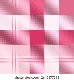 Pink Tartan Pattern Seamless. Sweet Checker Pattern for Shirt Printing,clothes, Dresses, Tablecloths, Blankets, Bedding, Paper,quilt,fabric and Other Textile Products.