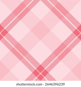Pink Tartan Pattern Seamless. Sweet Checker Pattern for Shirt Printing,clothes, Dresses, Tablecloths, Blankets, Bedding, Paper,quilt,fabric and Other Textile Products.