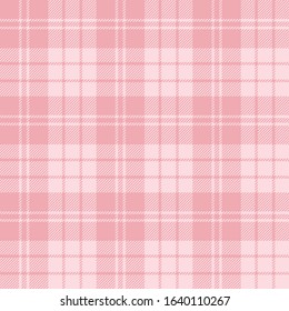 Pink Tartan Plaid  Seamless Patterns. Trend Color  Flannel  Shirt Tartan Patterns. Trendy Tiles Vector Illustration for Wallpapers.
