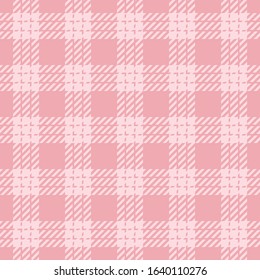 Pink Tartan Plaid  Seamless Patterns. Trend Color  Flannel  Shirt Tartan Patterns. Trendy Tiles Vector Illustration for Wallpapers.
