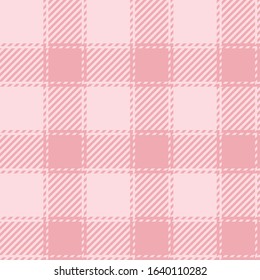 Pink Tartan Plaid  Seamless Patterns. Trend Color  Flannel  Shirt Tartan Patterns. Trendy Tiles Vector Illustration for Wallpapers.
