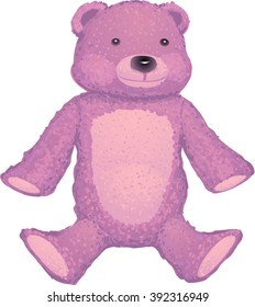 Pink teddy bear