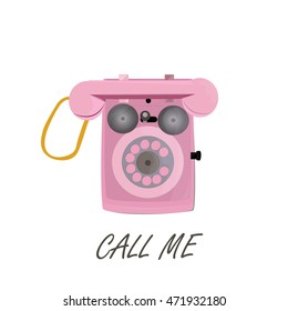 pink telephone
