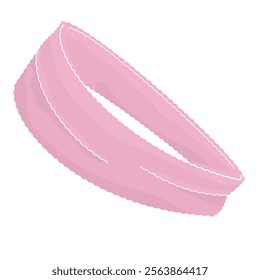 pink tennis headband, tie band