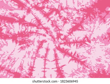 Pink Tie Dye pattern colorful Background