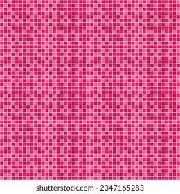 Pink tile background, Mosaic tile background, Tile background, Seamless pattern, Mosaic seamless pattern, Mosaic tiles texture or background. Bathroom wall tiles, swimming pool tiles.