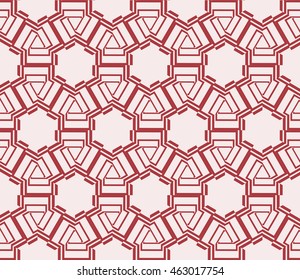 Pink tones. Geometric pattern as seamless vector illustration. For the interior design, printing, textile industry. Pink tones. Geometric pattern as seamless vector illustration. For the interior design, printing, textile industry.