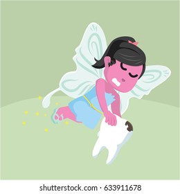 pink tooth fairy