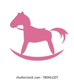 pink toy horse