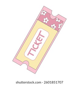 Pink Travel Accessories - Cute Hand Drawn Illustration