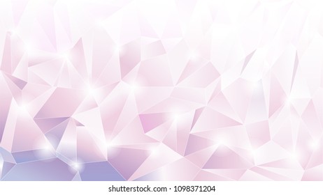 Pink triangle beautiful light color