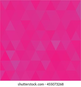 Pink triangle business background