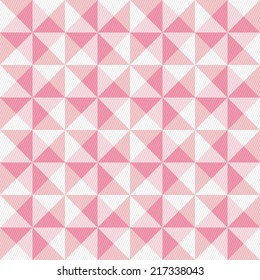 Pink triangle and lines pattern for background.