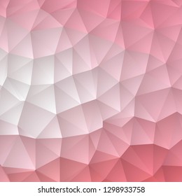 pink triangular abstract background. polygonal mosaic style