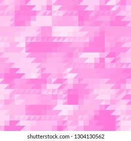 pink  triangular background. abstract illustration. polygonal style. presentation template