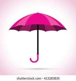 pink umbrella