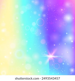 Pink Universe Pattern. Purple Magic Background. Blue Fantasy Hologram. Holographic Galaxy Effect. Rainbow Gradient. Princess Invitation. Kawaii Glitter. Neon Rainbow Gradient.