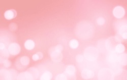 Pink Valentine Bokeh Soft Light Abstract Backgrounds, Vector Eps 10 Illustration Bokeh Particles, Backgrounds Decoration