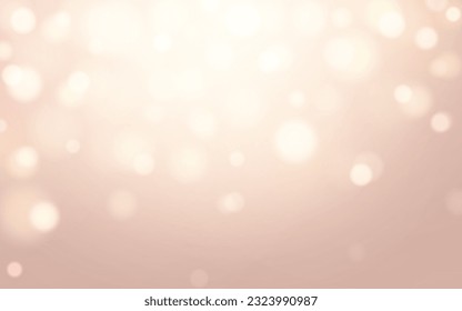 Pintura de color rosa con fondo abstracto de luz suave, Vector eps 10 ilustración de partículas de bokeh, decoración de fondo